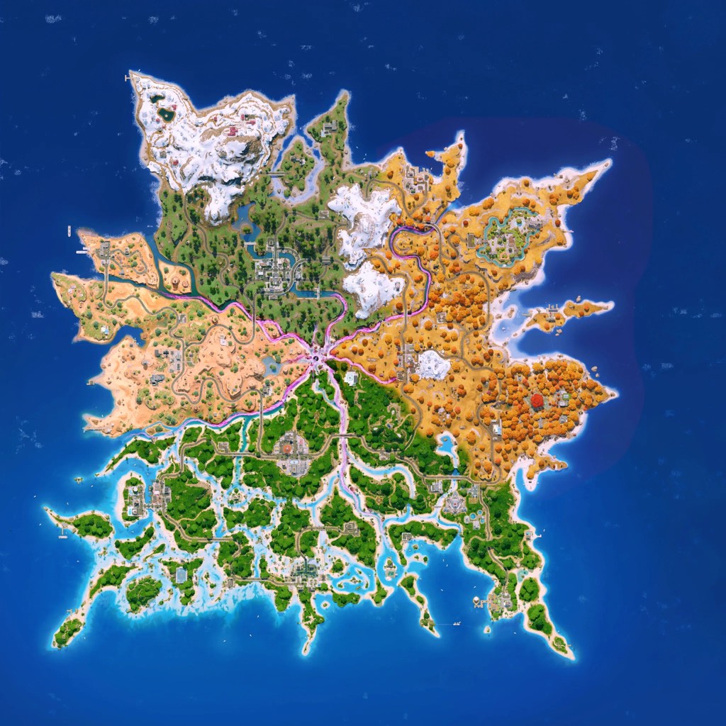 Map around Ol' Stumpy